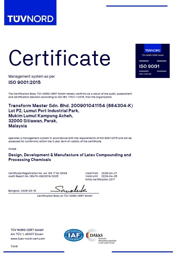 ISO9001 Certificate